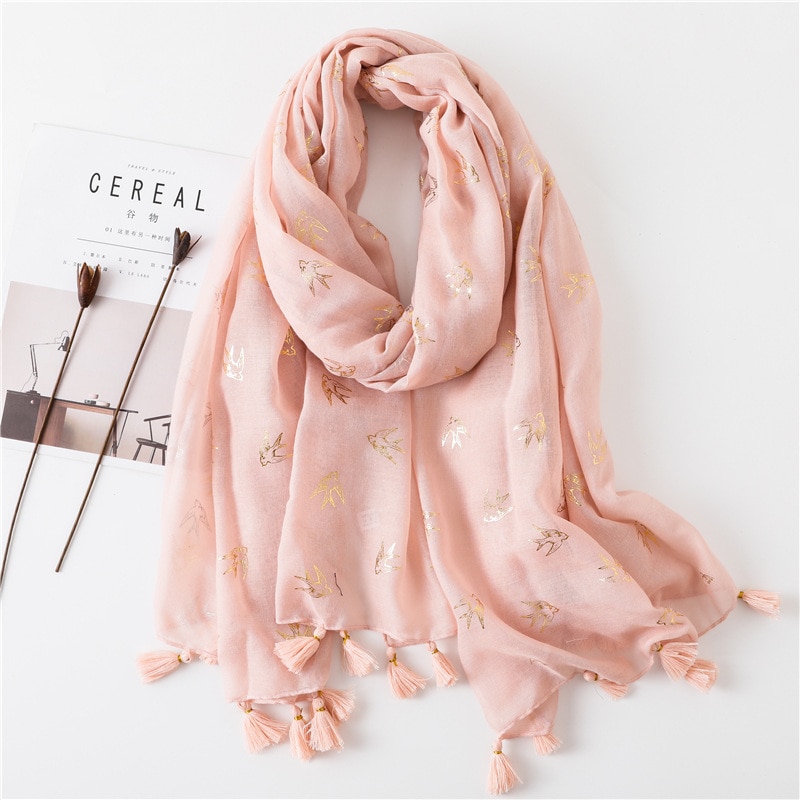 dyr skrive ut bomull skjerf til kvinne blomster svelg fugl pareo sarong badesuite dekke opp