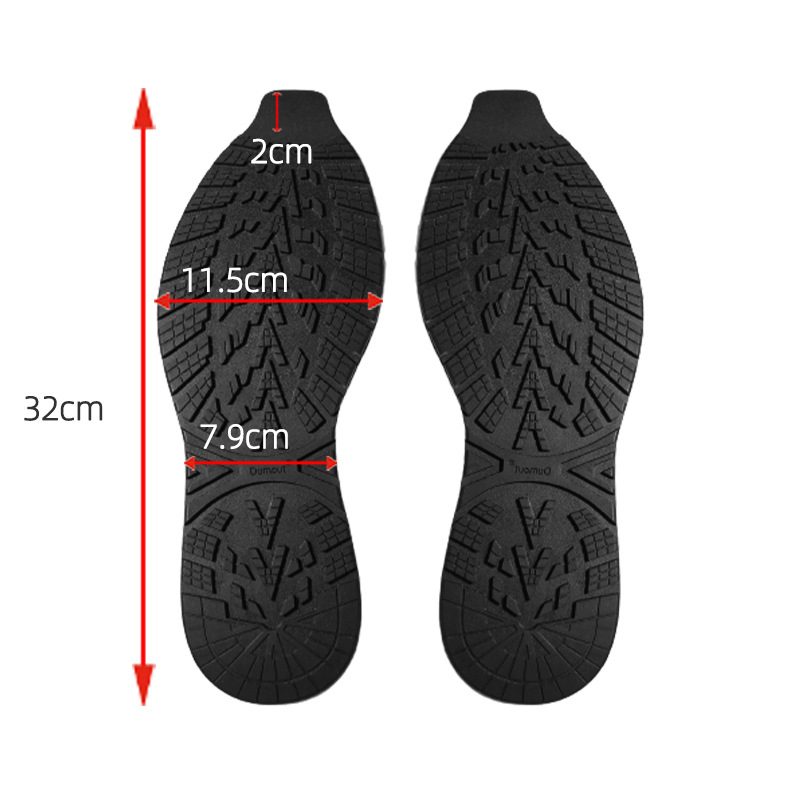 Suelas de goma para hombres y mujeres, plantillas de suela de repuesto, hoja de reparación, Protector de suela de zapatillas, parche antideslizante resistente al desgaste para zapatos