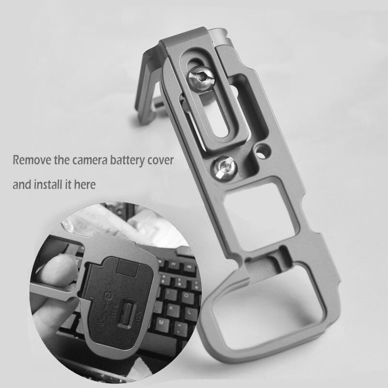 Quick Release L Plate Holder Hand Grip for SONY A7III A7RIII A7M3 A7RM3 camera Tripod Bracket for Benro Arca Swiss Tripod Head