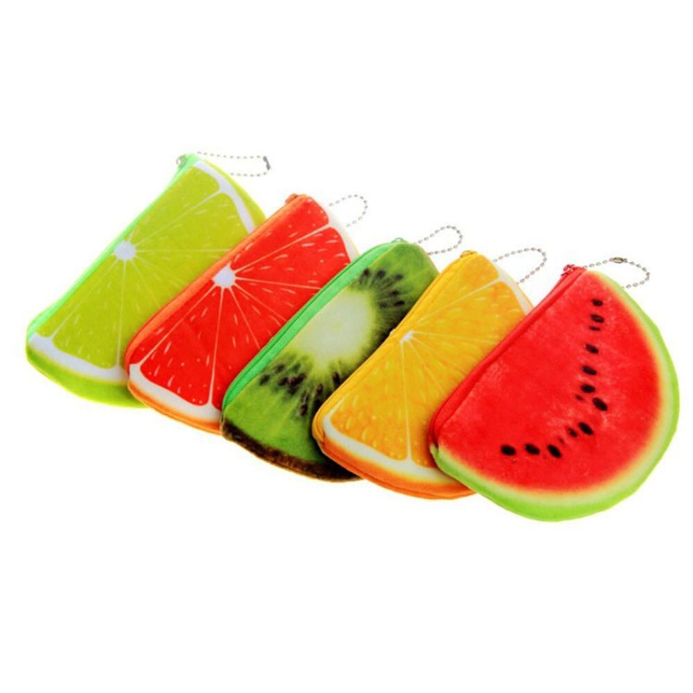 Iskybob venda quente semicircular carteira 3d bolsa de impressão macia sacos de frutas para crianças roupas bolsa