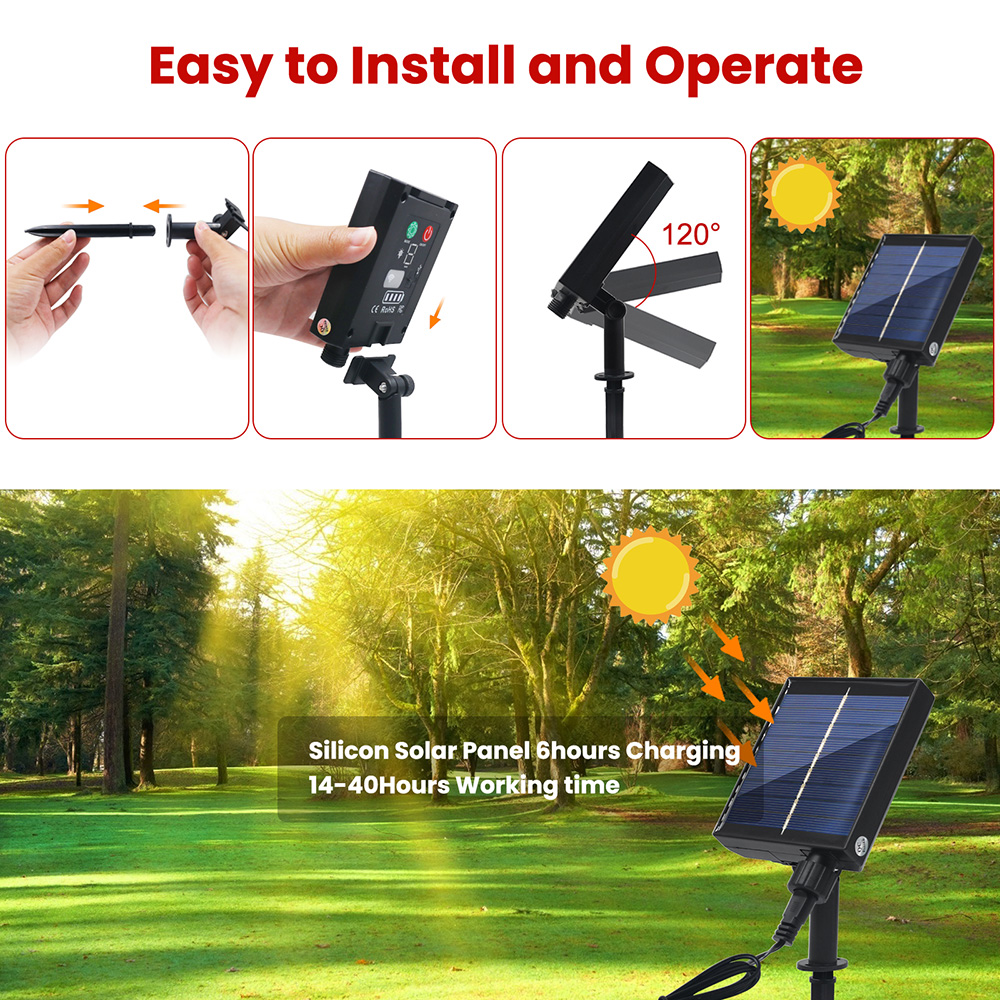 5 V Solar-LED-Streifen, Fernbedienung, 2835, 60 LEDs, flexible Bandbeleuchtung, wasserdicht, warmweiß, 0,5 m, 1 m, 2 m, 5 m, Gartendekoration