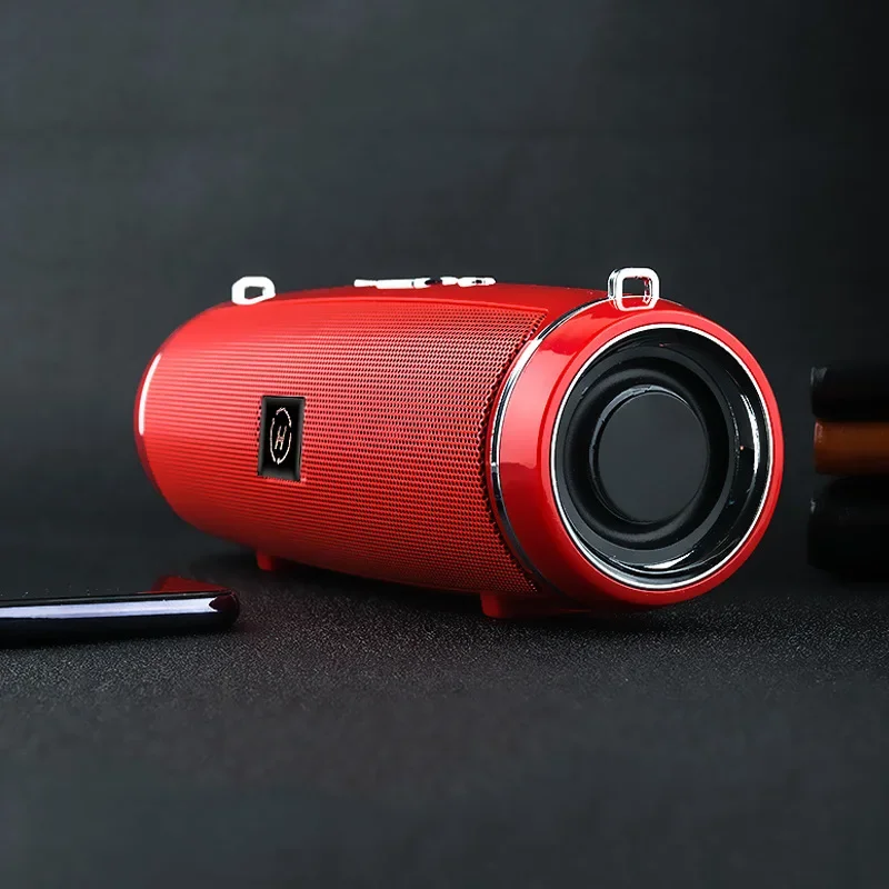Caixa De Som - Altavoz inalámbrico portátil Bluetooth 200W Audio exterior de alta potencia 3D estéreo envolvente TWS FM voz RHDE