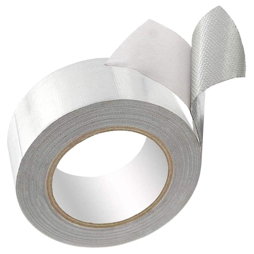 AG704 Glass Fiber Aluminum Foil Tape High Temperature-resistant Waterproof Duct Sealing Tape Air Conditioning Tube Insulation