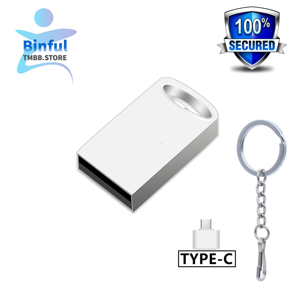 BINFUL Heat-resistant waterproof Super mini pendrive 4G 8G 16G 32G 64GB 128G usb flash drive mini pen drive memory stick storage: 64GB