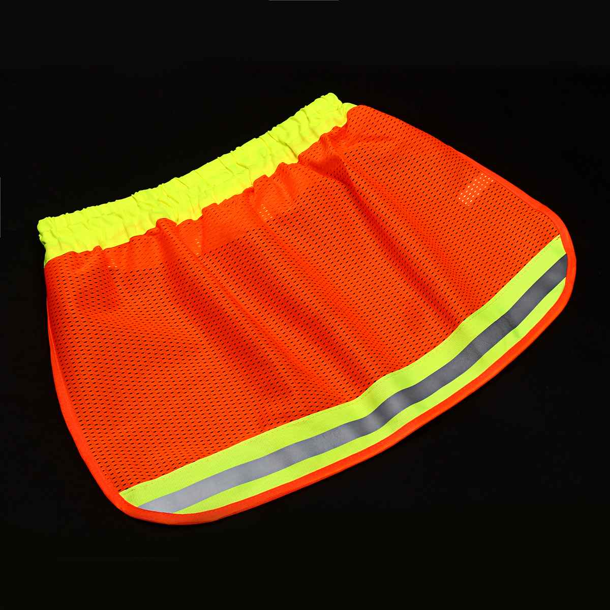 Sun Protection Orange Reflective Stripe Neck Shield Safety Hard Hat Sun Shade Protective Helmet Summer High Temperature Sunshade
