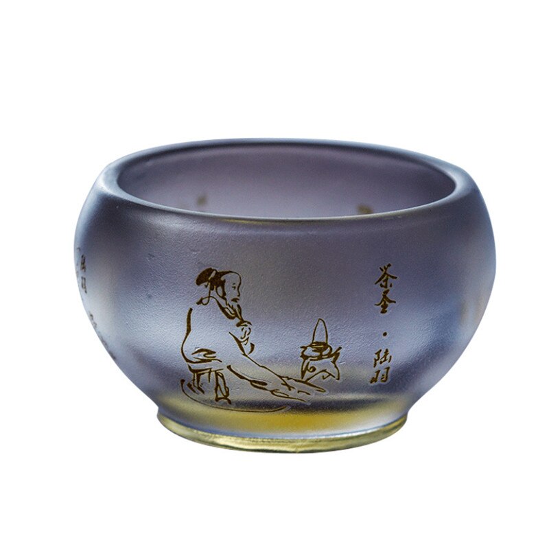 Transparent Tea Cup Heat Resistant Glass Master Cup Home Handmade Small Tea Bowl Office Kung Fu Water Mug Drinkware
