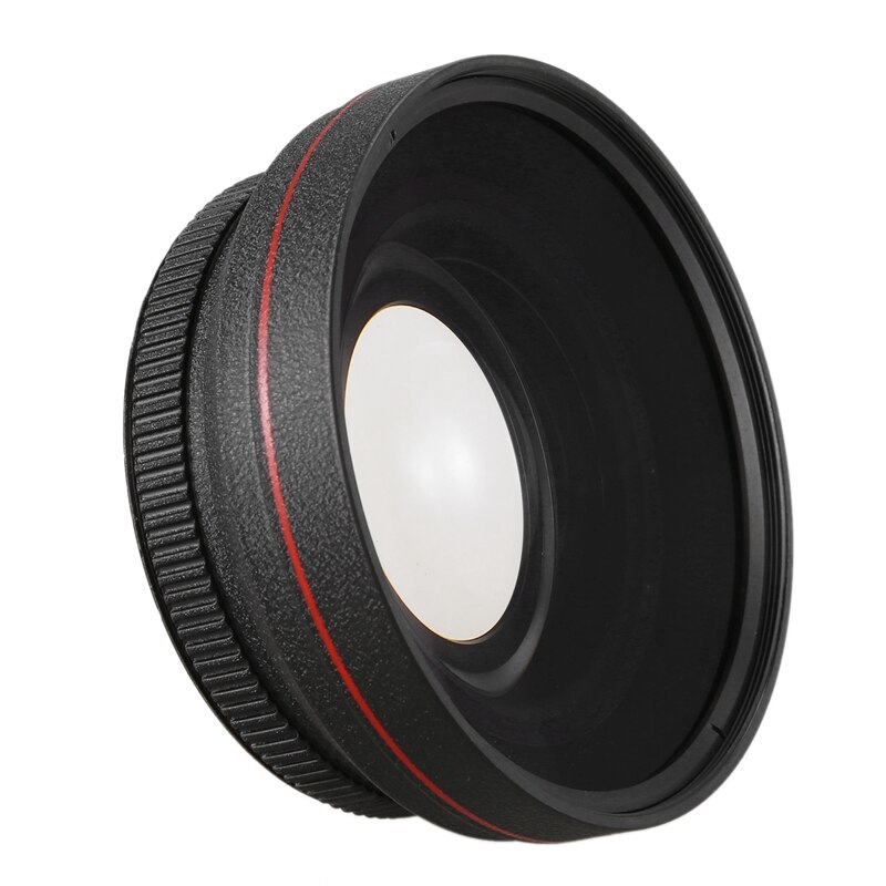 Repuesto de lente Digital NEWYI 72mm 0.45X gran angular + lente de conversión Macro 72 0,45 negro