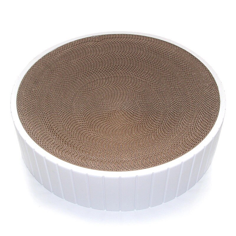 Popular bowl-shaped cat litter scratch-resistant scratch-resistant wear-resistant cat scratching pot corrugated paper round cat