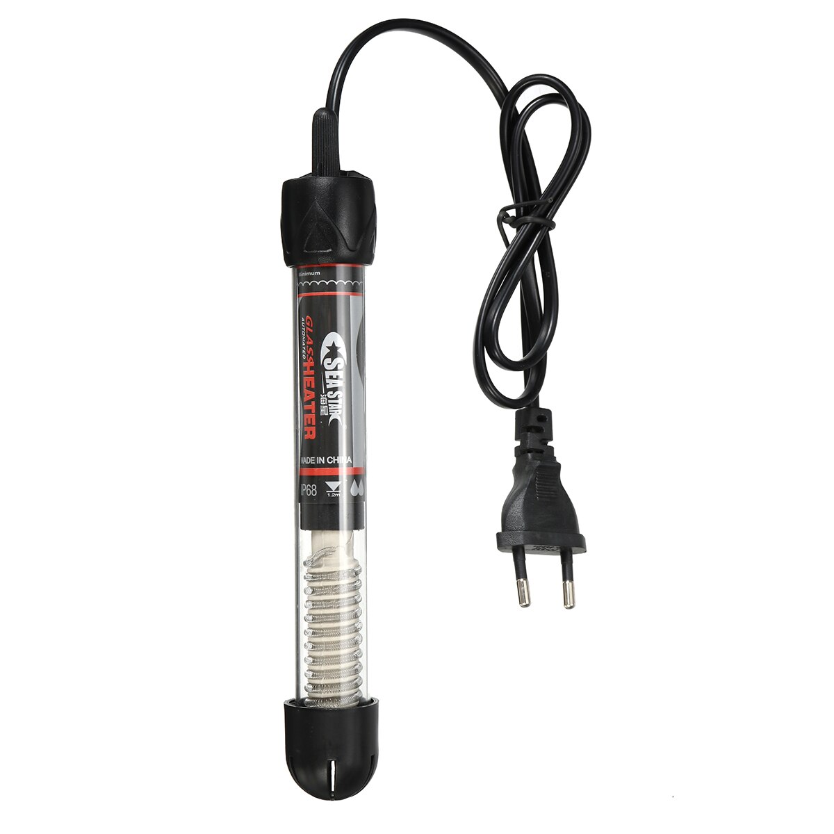 220V-240V Aquarium Submersible Fish Tank Heater Automatic Water Heater Constant Temperature Heating Rod 25W/50W/100W/200W/300W: 50W
