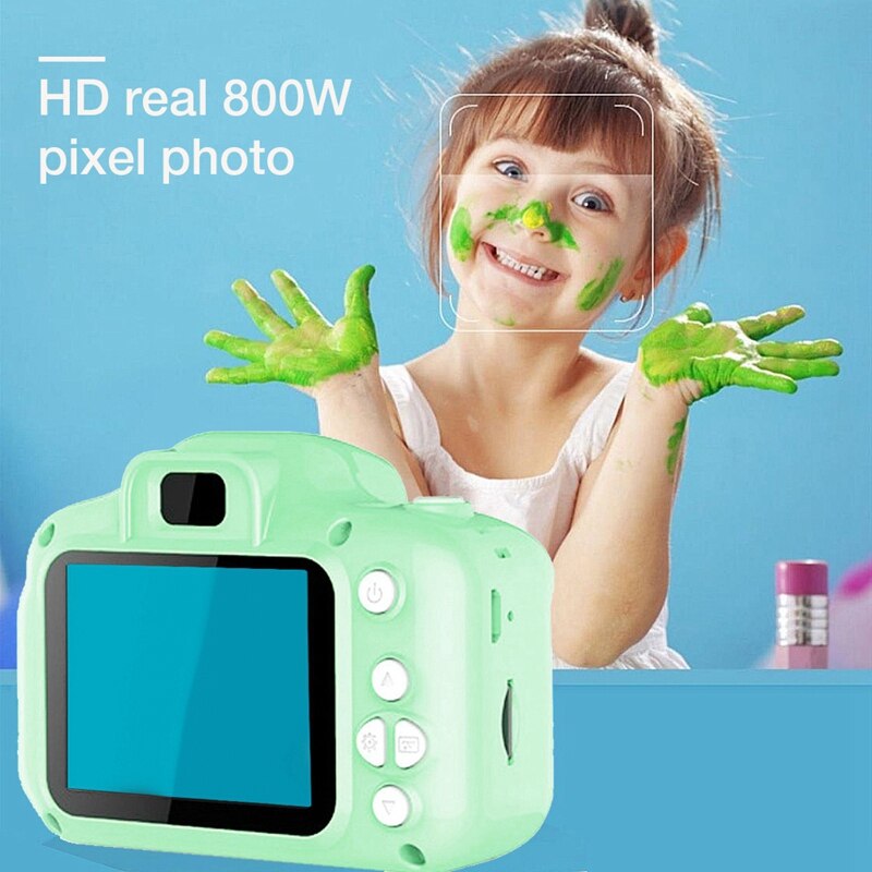 2 zoll HD Sn Chargable Digitale Mini Kamera Kinder Cartoon Nette Kamera Spielzeug Fotografie Requisiten für Kind Geburtstag