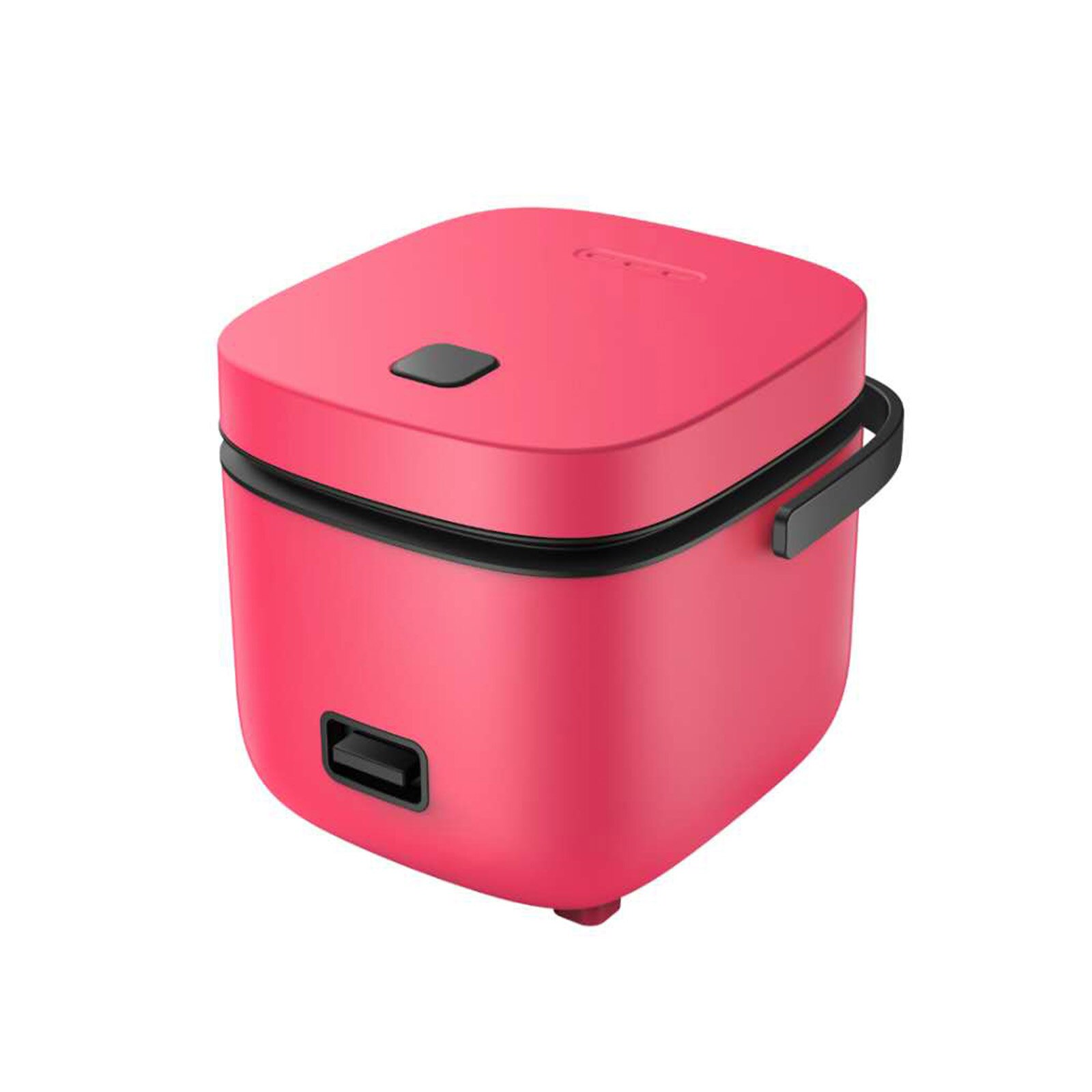 Mini Rice Cooker Multi-function Single Electric Rice Cooker Non-Stick Household Small Cooking Machine Make Porridge Soup EU: Mechanical - Red / EU