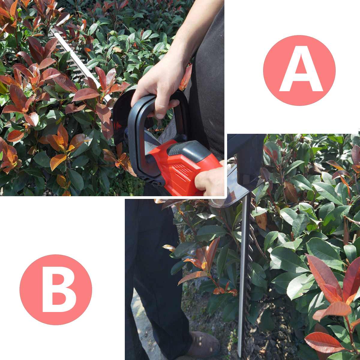 21V Elektrische kabellos Haushalt Trimmer Hecke Trimmer Für 18V Makita batterie Elektrische Trimmer Beschneiden Sah Garten Werkzeuge + klinge