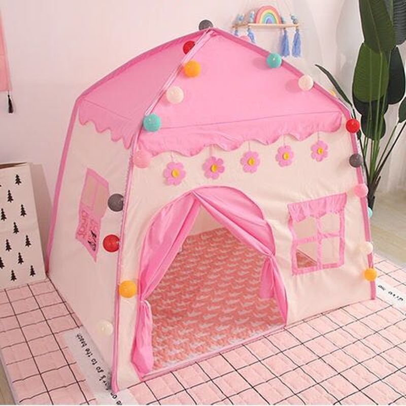 Mother Garden Mini Simulation Room Children's Tent Baby Play House Little Castle Princess's Birthday Indoor Toy for Girl