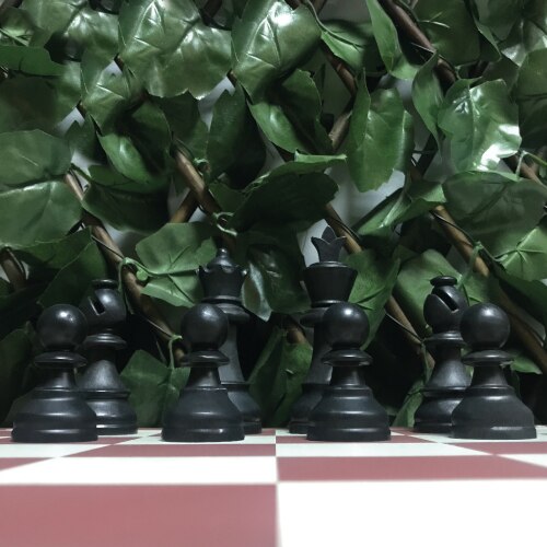 Chess 94mm (Shah Length) The Team of The Tournament Bag You Can Curl Easy portable chess set chess board chess pieces chess pieces chess set luxury chess figures