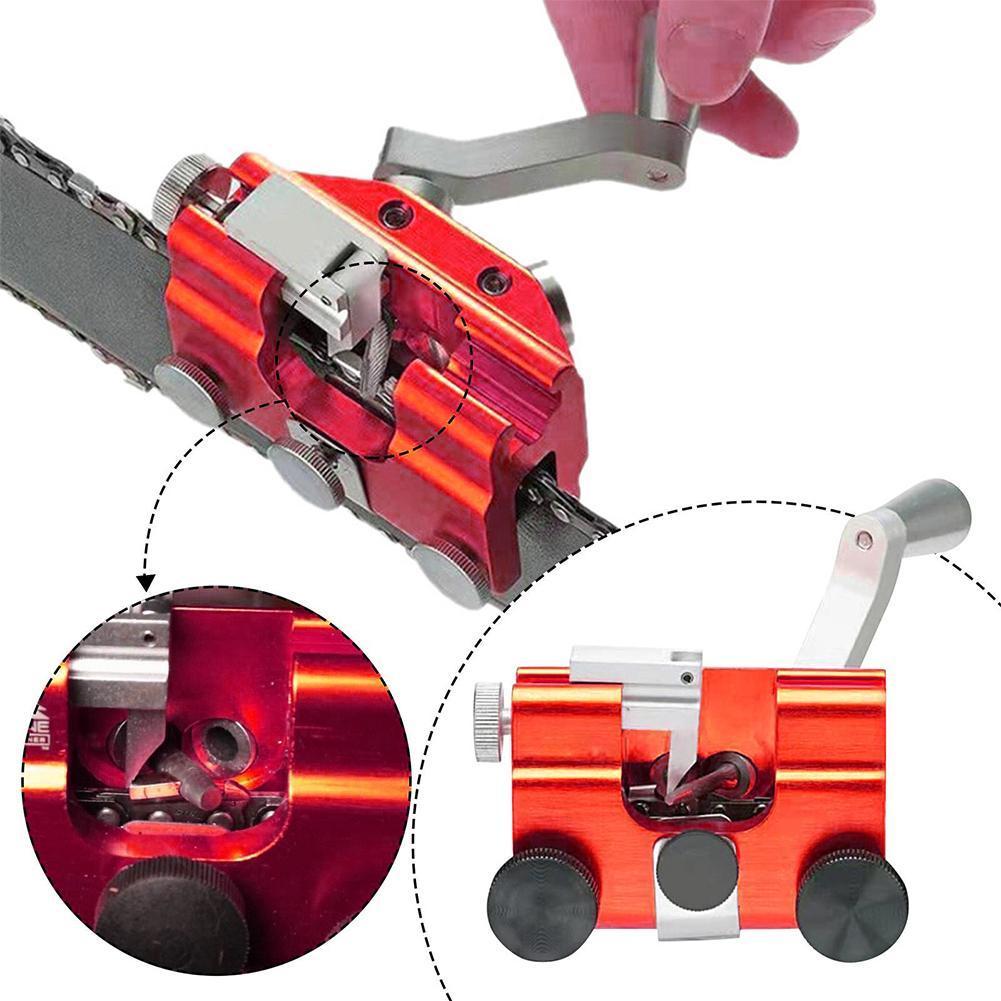 Portable Chainsaw Sharpener Tool Easy for Woodworking Grinding Stone Sharpening Chain Machine Chainsaw Chains Sharpen Machinery