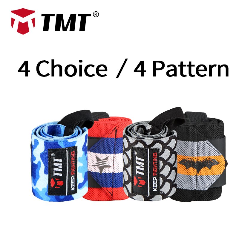 TMT Dragonne Poids Levage Bandage Main Crossfit Haltère Haltérophilie Poignet Bracelet Sport Bandage Formation Sécurité