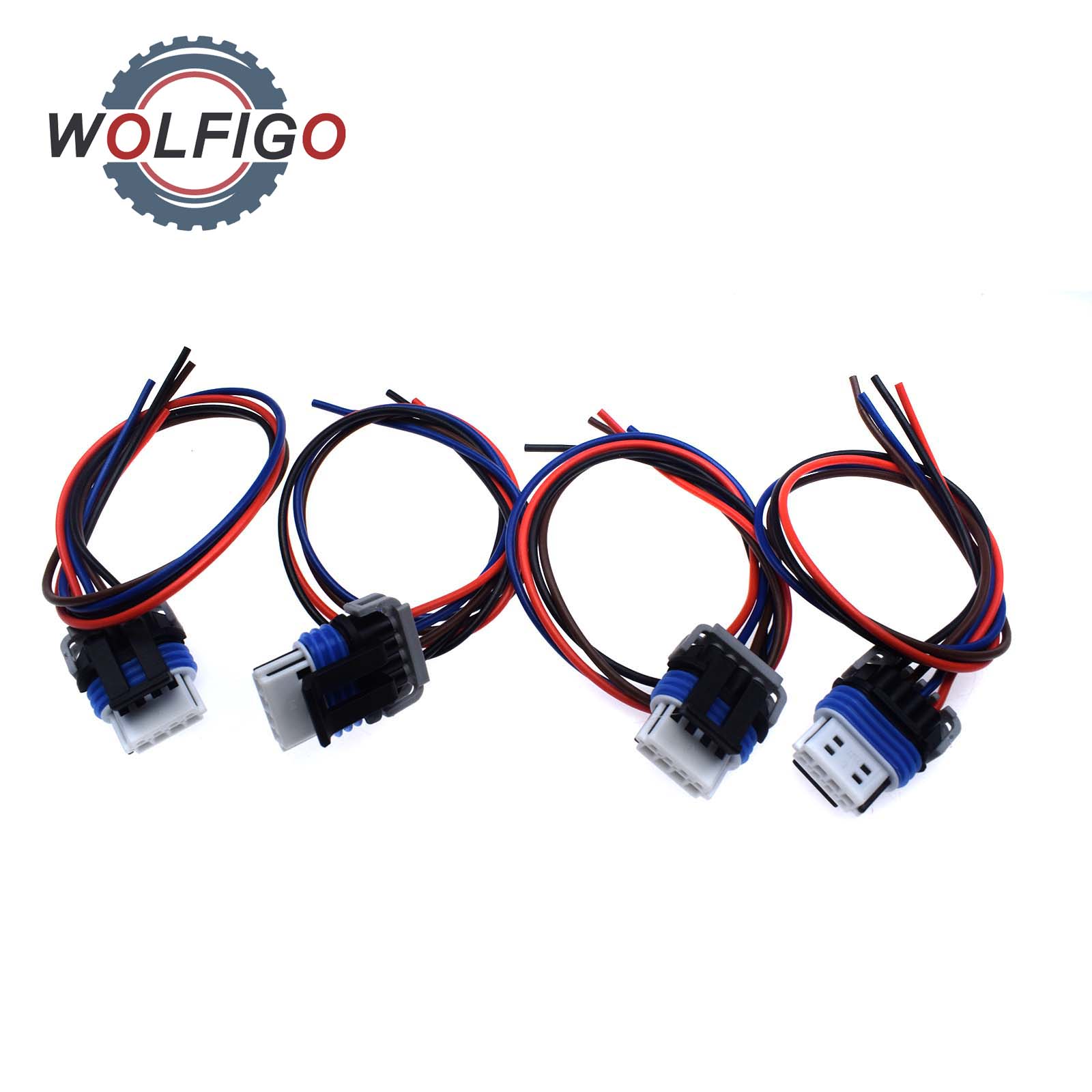 Wolfigo Coil Pack Connector Pigtail Past 1999-2007 Gmc Chevrolet Silverado Sierra 10457730 12558693 12570616