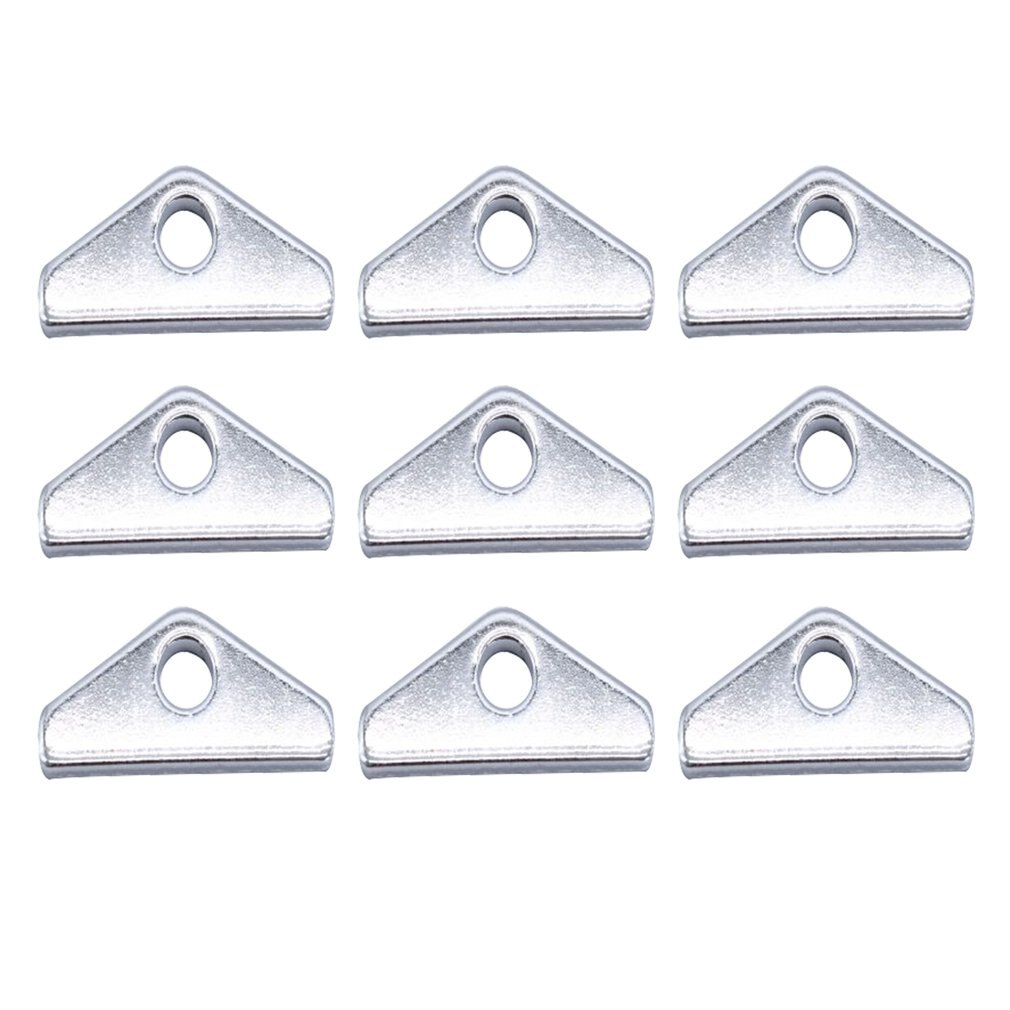 Cubierta de válvula cromada, Mini pestañas de 12 piezas, bloque pequeño SBF para Ford 289 302 351W, accesorios para coche, cubierta de válvula