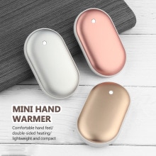 4000Mah 5V Leuke Usb Oplaadbare Led Elektrische Hand Warmer Heater Reizen Handige Lange Levensduur Mini Pocket Warmer thuis Opwarming Product