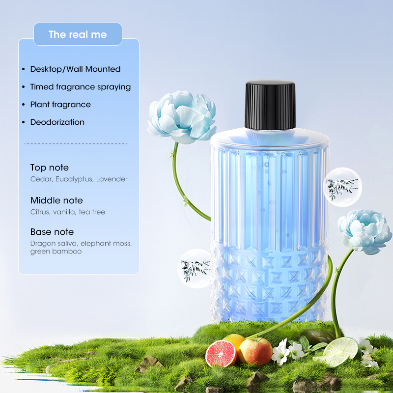 Mini-Aromatherapie-Maschine, intelligenter Diffusor für ätherische Öle, USB-Aufladung, fünf Stufen-Einstellung, Raum-WC-Luftbefeuchtung: Lavendel