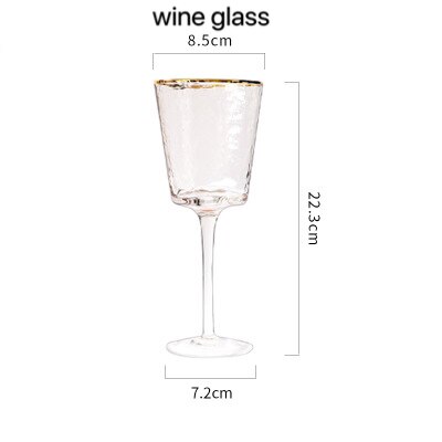 Multi-spes nordisk phnom penh hamret krystallglassbeger restaurant husholdnings vinglass vodka vodka japansk skyld glass: 1