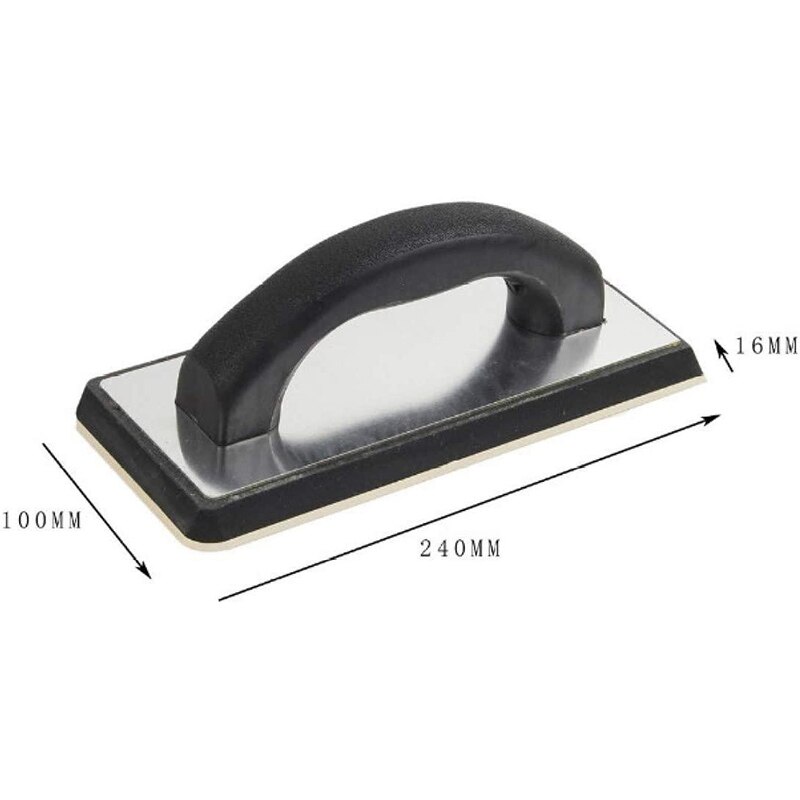 Hand Holding Plastering Trowel Epoxy Caulking Agent Scraper Tile Caulking Rubber Trowel Us Sewing Tool