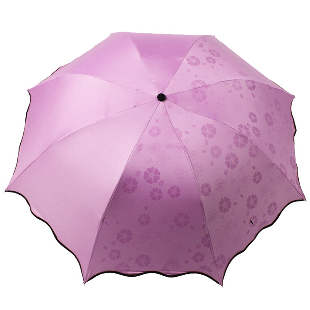 Wind Resistant Folding Automatic Umbrella Rain Women Auto Luxury Big Windproof Umbrellas Rain For Men Black Coating 30cx10x10cm: Pink