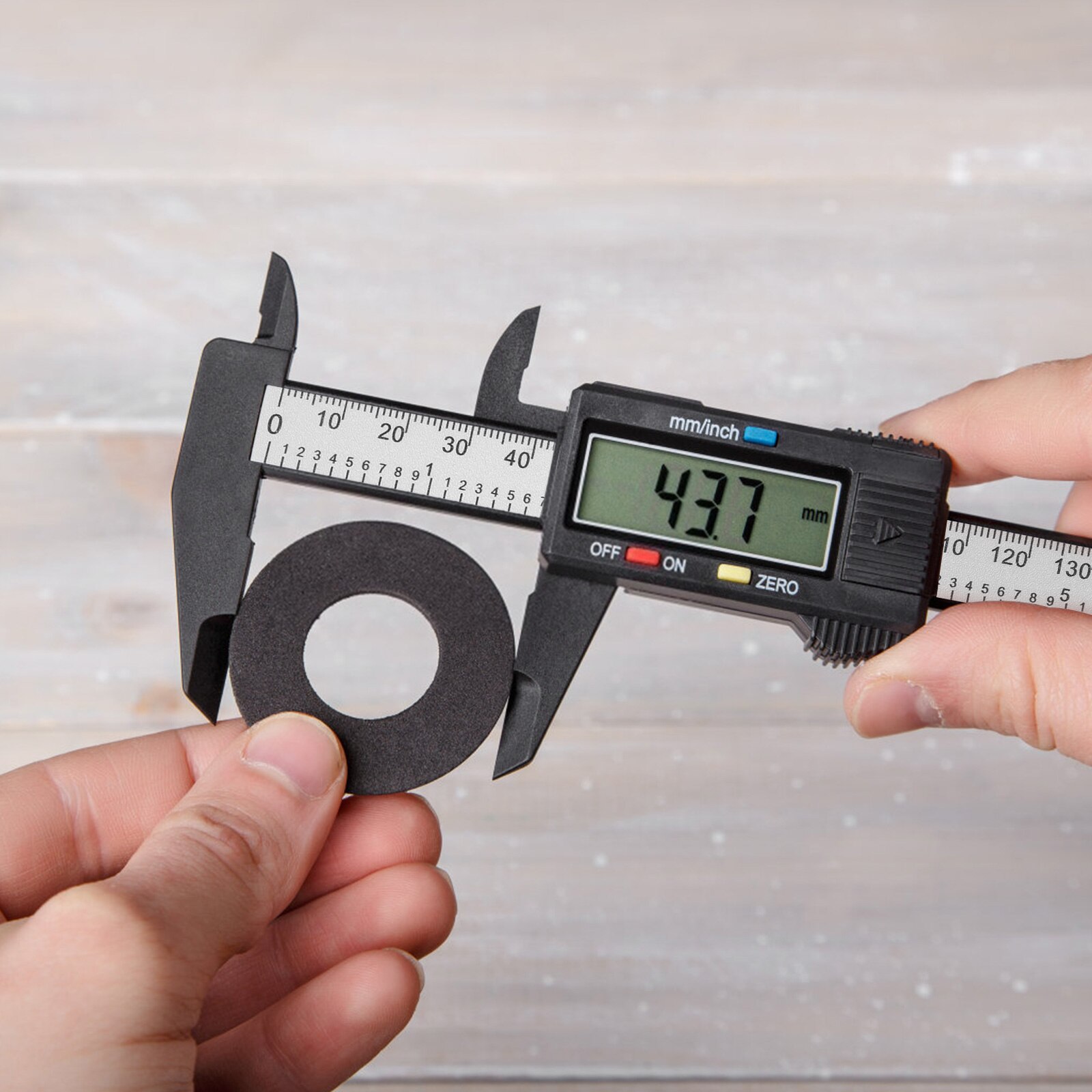 Digital Caliper Plastic Measuring Device Digital Vernier Caliper Stainless Steel Measuring Tool