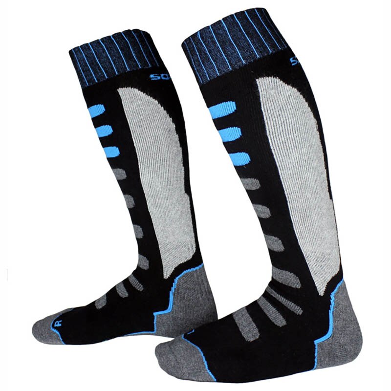 Men Women Skiing Socks Cotton Thermosocks Winter Outdoor Sport Snowboarding Hiking Ski Warm Thicker: XT0537B