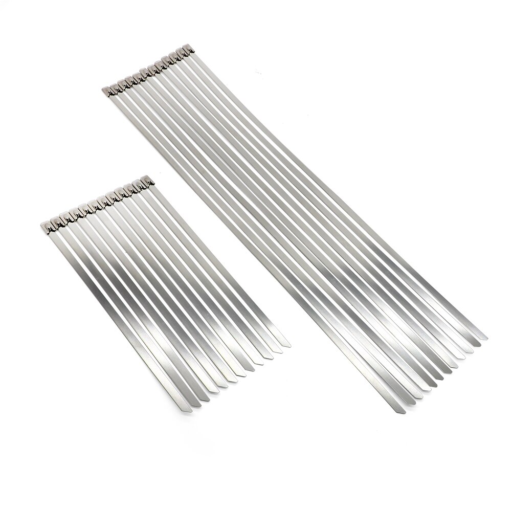 For ATV / Automotive 12 pcs/set Band and Buckle Clamps - CV Half Shaft Boot Band Pack Stainless Steel