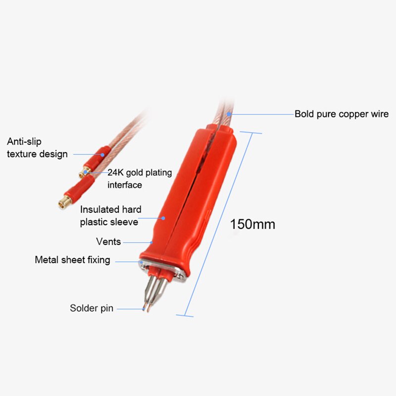 Hb-70B Stelle Schweißen Stift Lithium-Batterien Pack Schweißen Beruf Schweißen Stift Für 709A 709Ad hoch Energie Serie Batterie Stelle Schweißer
