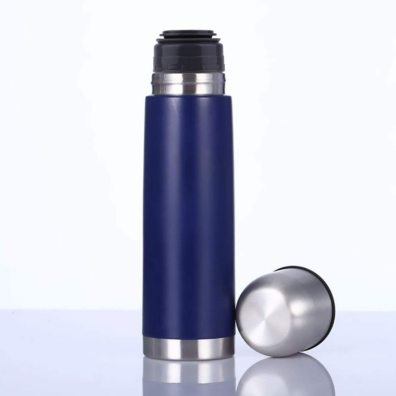 Tapa de termo de 45/52mm, cubierta de repuesto para termos, tapón de taza aislado para viajes al aire libre, botella de agua potable, tapa interior sellada