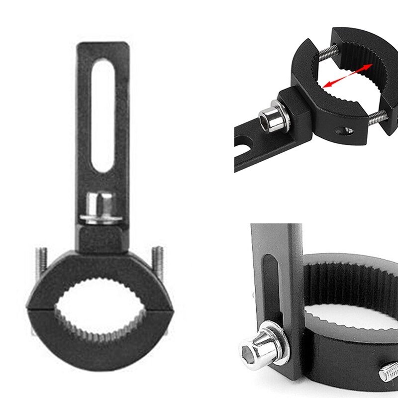 2PCS Universal Motorcycle Headlight Mount Bracket Adjustable Headlamp Holder Fork Clamp Mounts