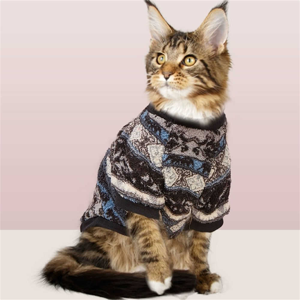 Peluche chat chien sweats à capuche épaissir – Grandado