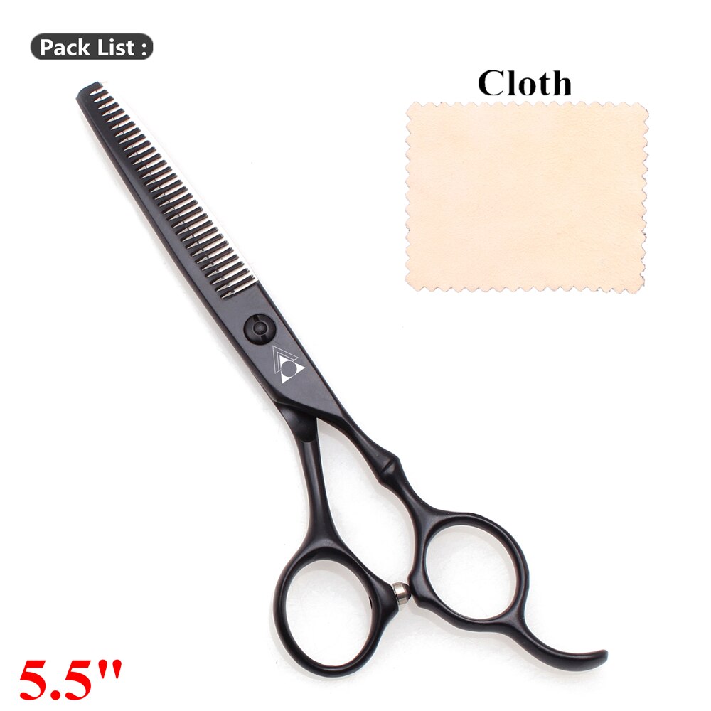 Tijeras profesionales de acero japonés para peluquería, Set de corte de cabello de , 6 440C, 5,5: 9030 hei ya 5.5