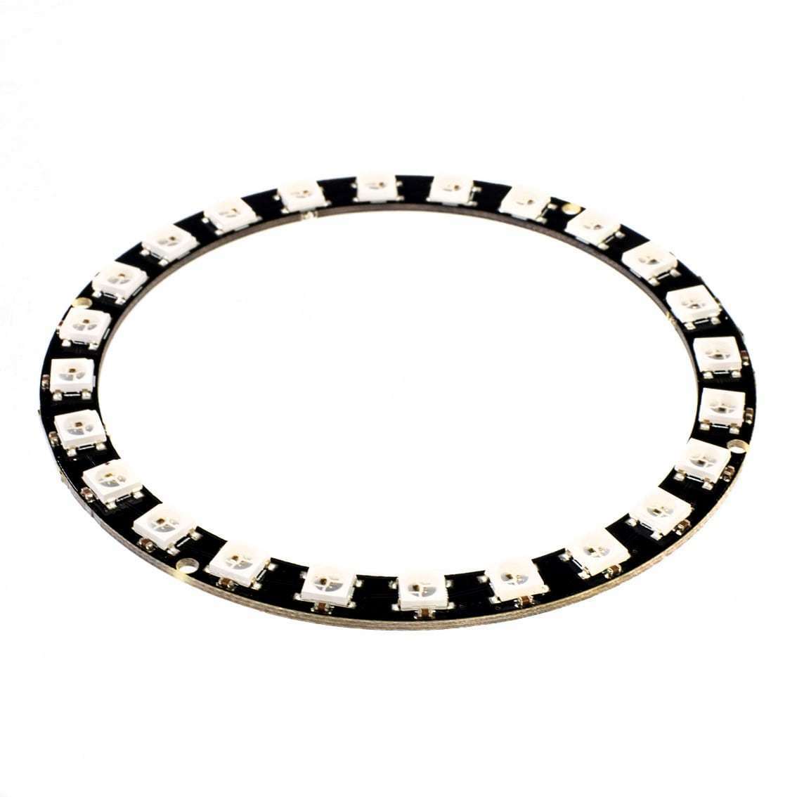 WS2812B 24 Light RGB LED Ring Module with Integrated Drivers