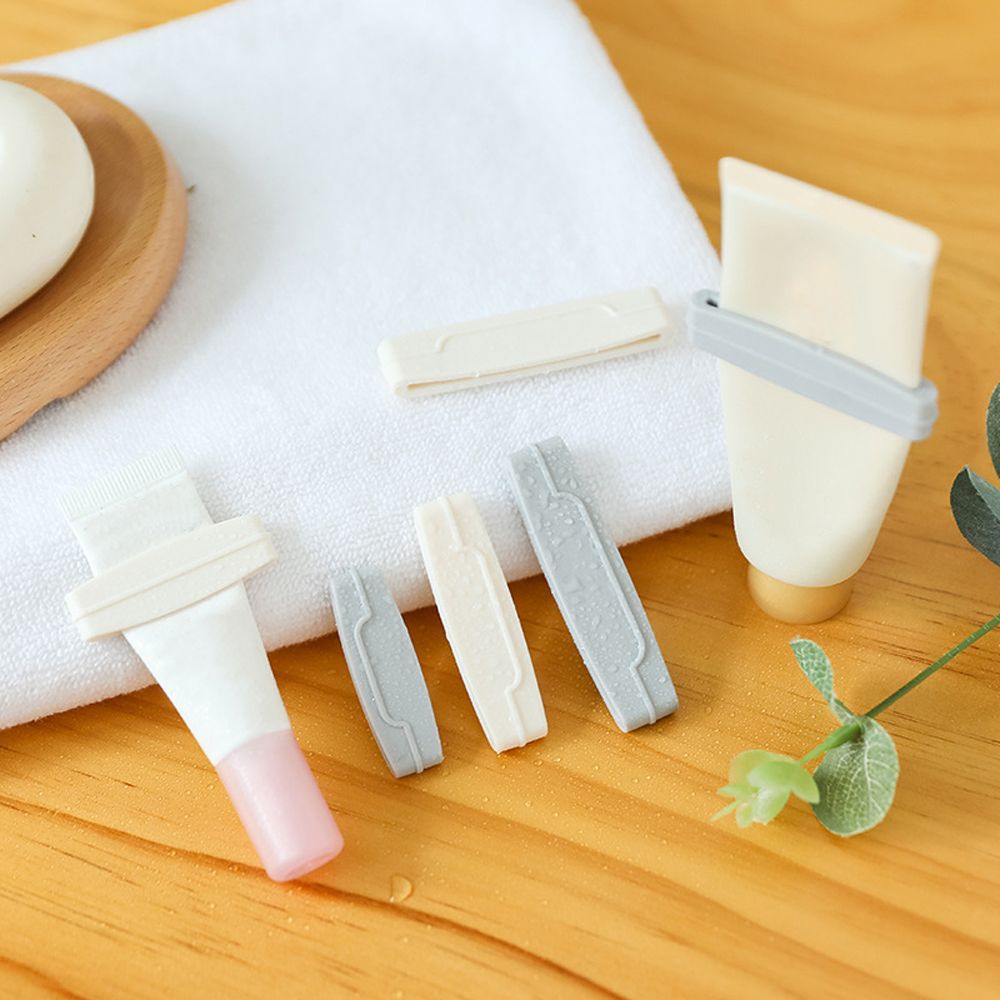 3Pcs/Set Portable Toothpaste Squeezer Toothpaste Dispenser Plastic Toothpaste Clip Bath Accessories