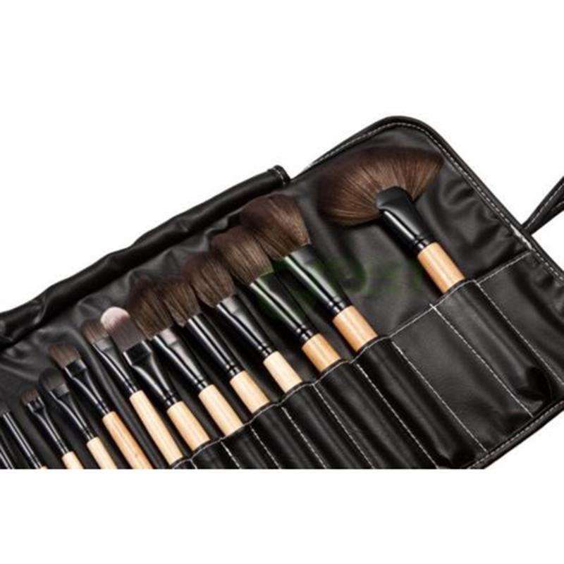 Conjunto de pinceles de maquillaje , 32 brochas diferentes, resistente al agua, organizador de bolsas de maquillaje