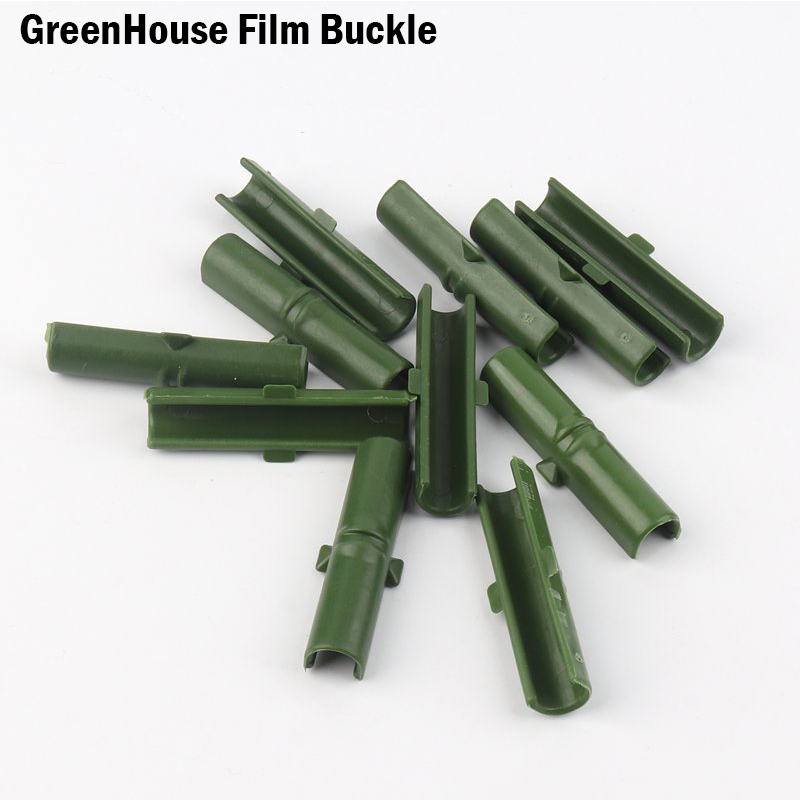 50 Stuks 8Mm Plastic Buis Fasten Klem Kas Film Clip Zeil Insect Netto Parasol Netto Attachment Clip Schaduw netto Fixing Gereedschap