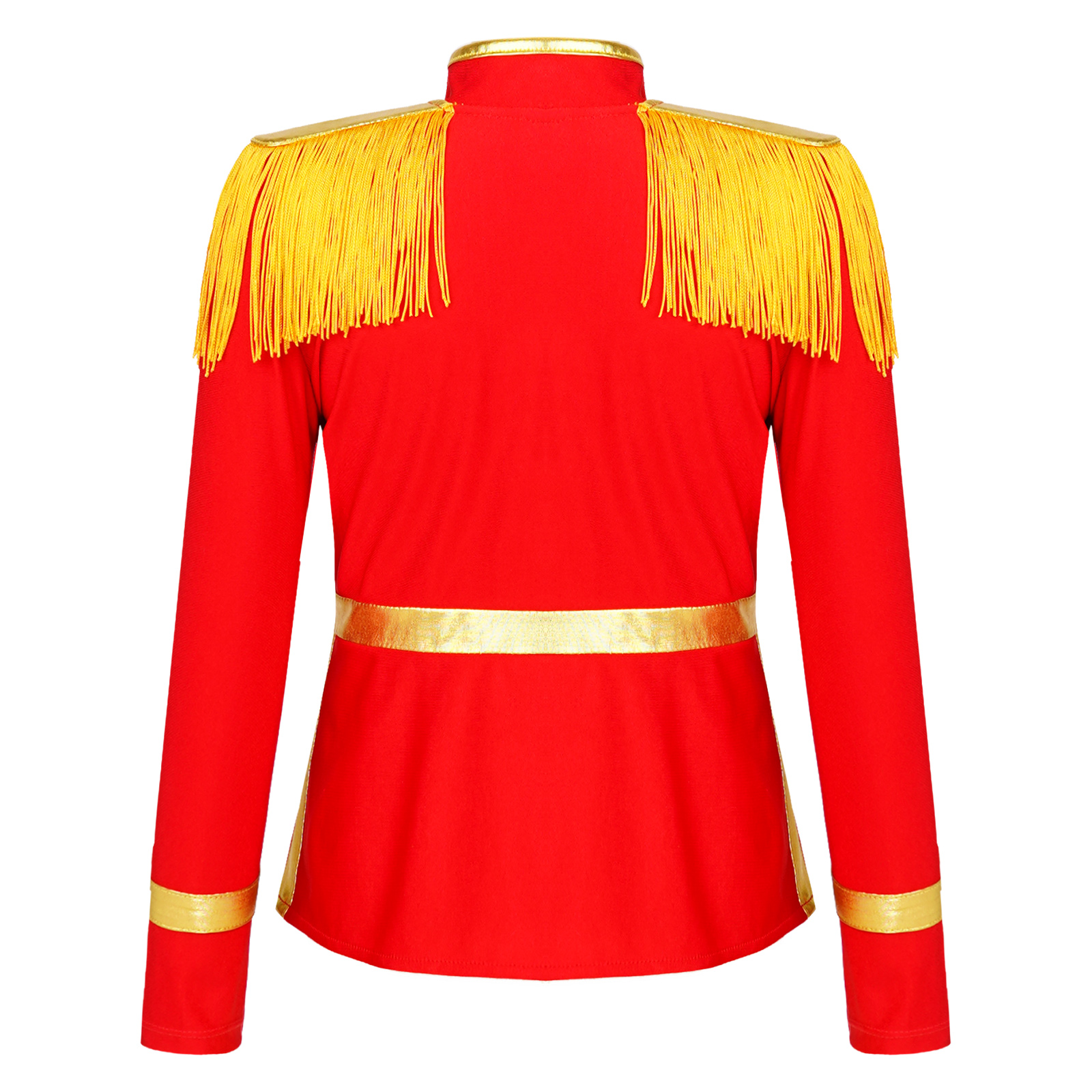 Kids Drum Trumpet Costume Royal Honor Guard Uniform Girls Boys Tassel Circus Ringmaster Jacket Halloween Nutcrackers Costumes