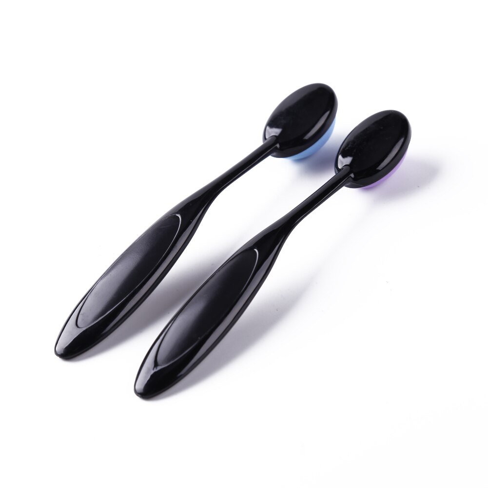 5pcs/lot Soft Oval Sponge Blending Brushes With Caps Drawing Painting Brushes for DIY Scrapbooking Cards Blending Ink Tool