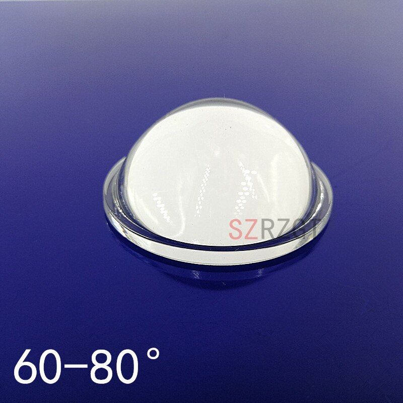 LED 44mm 60-80/90-120 degree Lens Light Reflector Collimator Wide Angle for 10w 20W 30W 50W 100W: 60-80 degree / 1pcs
