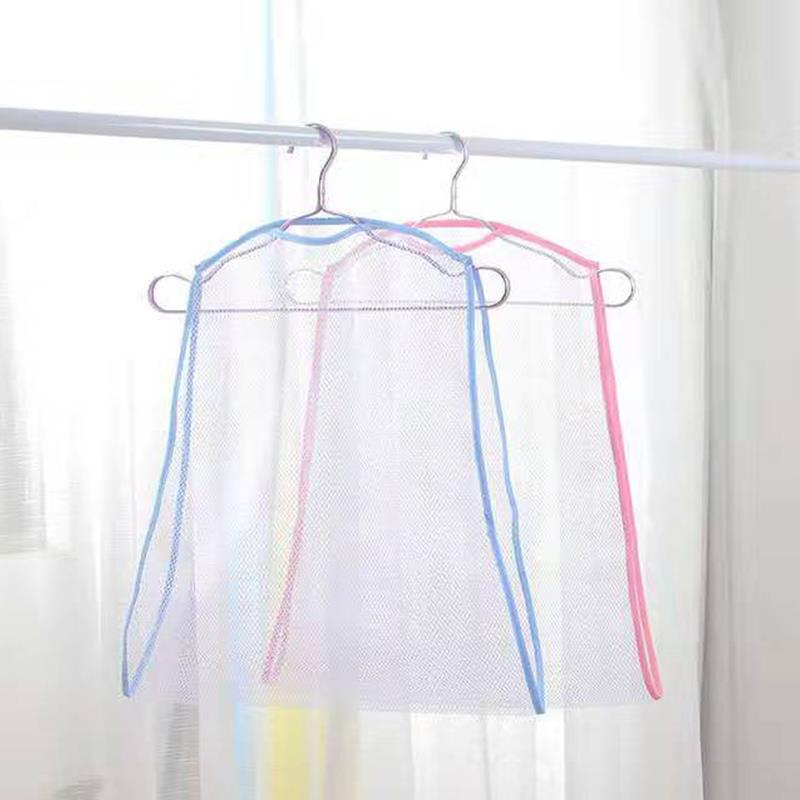 Filet de suspension pour vêtements, 1 pièce, 2 couleurs, support de séchage pour oreillers, sous-vêtements, en Polyester, support de rangement en maille multifonction
