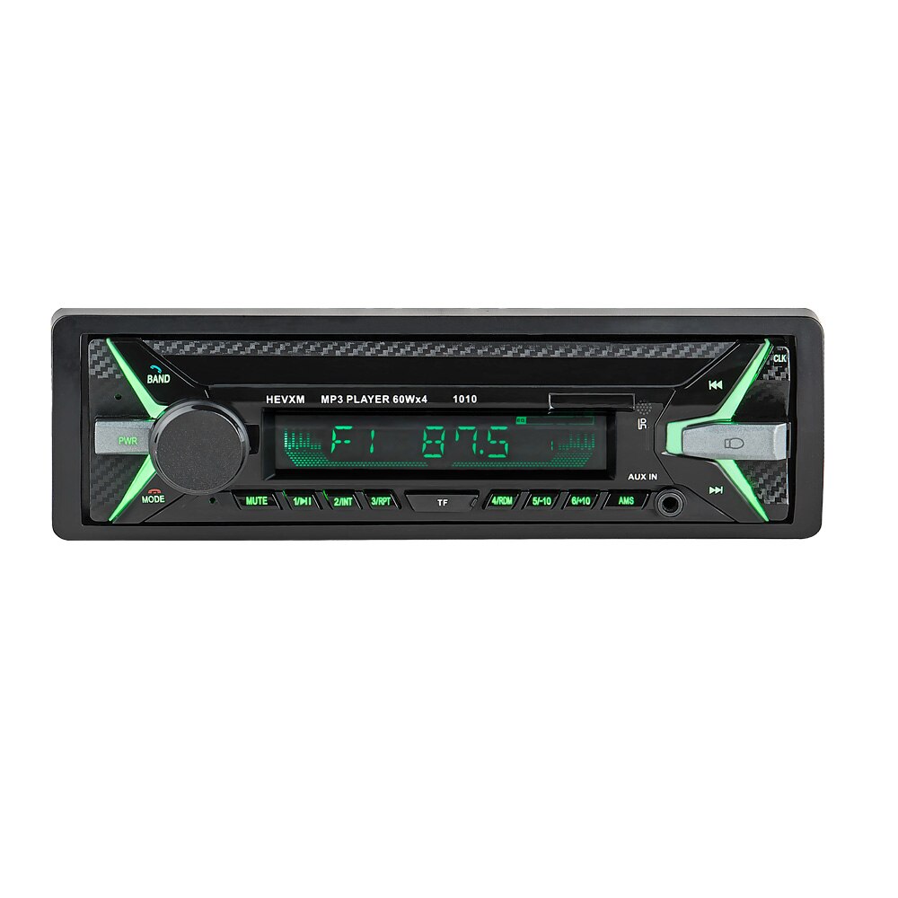 Auto Radio 1din Autoradio Aux Ingang Ontvanger Bluetooth Stereo MP3 Multimedia Speler Ondersteuning Fm/MP3/Wma/Usb/Sd-kaart 3010 1010: 1010