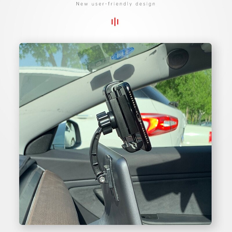 Car Phone Mount Phone Holder Support Dashboard Mount Holder Model Y Phone Holder Accessories for Tesla Model 3