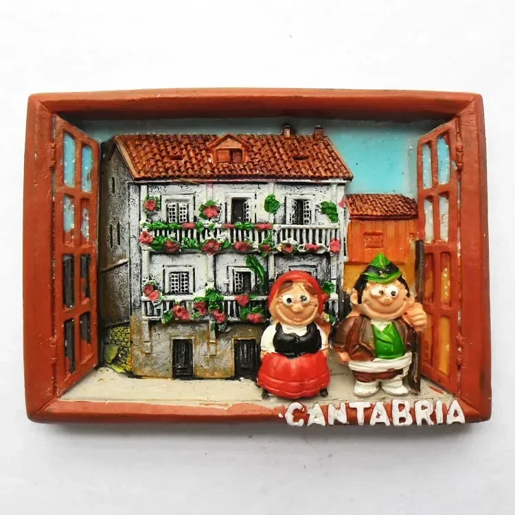 Spanien Kühlschrank Magneten Tourist Souvenir Cordoba Barcelona Mallorca Sevilla Cantabria Reise Magnetische Kühlschrank Aufkleber