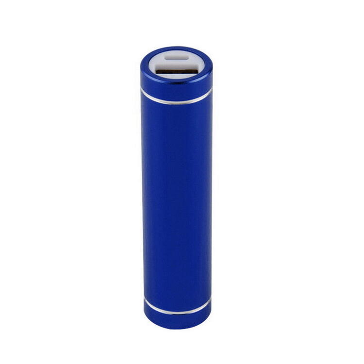 Draagbare Usb Mobiele Power Bank Charger Pack Mini Kleurrijke Diy Doos Batterij Case Voor 1X18650: Dark Blue