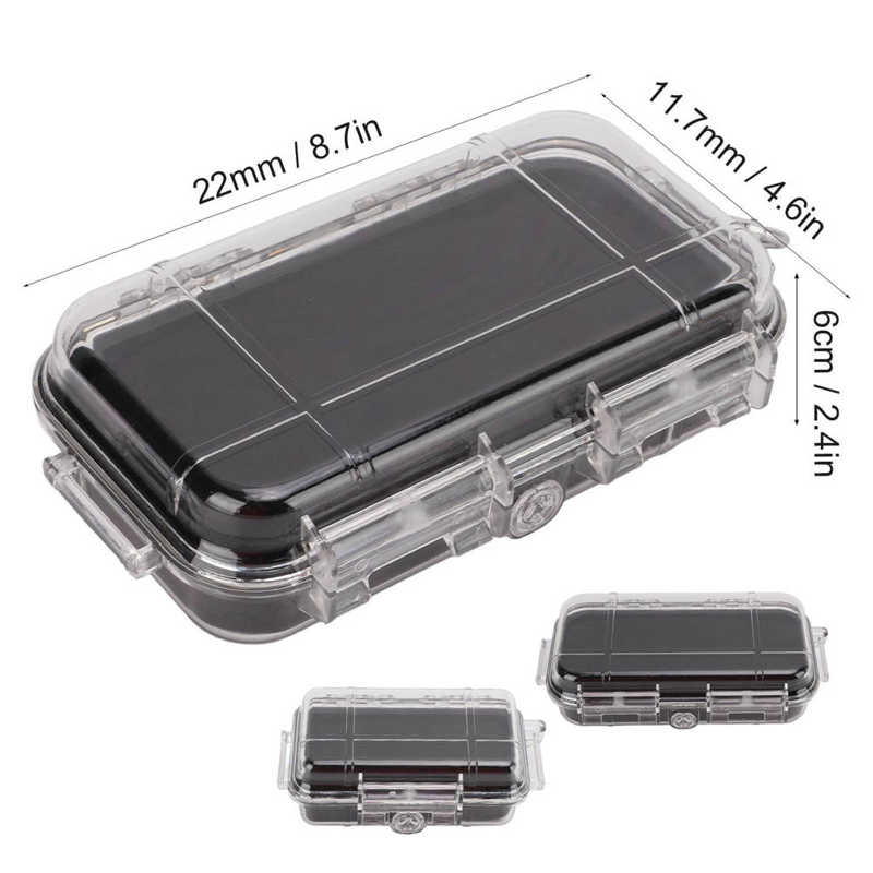 Plastic Shockproof Box Shock Absorption Liner Outdoor Waterproof Storage Case for Outdoor for Camping