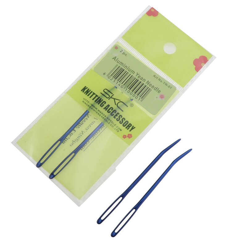Sytråd stor öga nål armbåge hand stickning nål gör det själv ull nål hand tröja synål