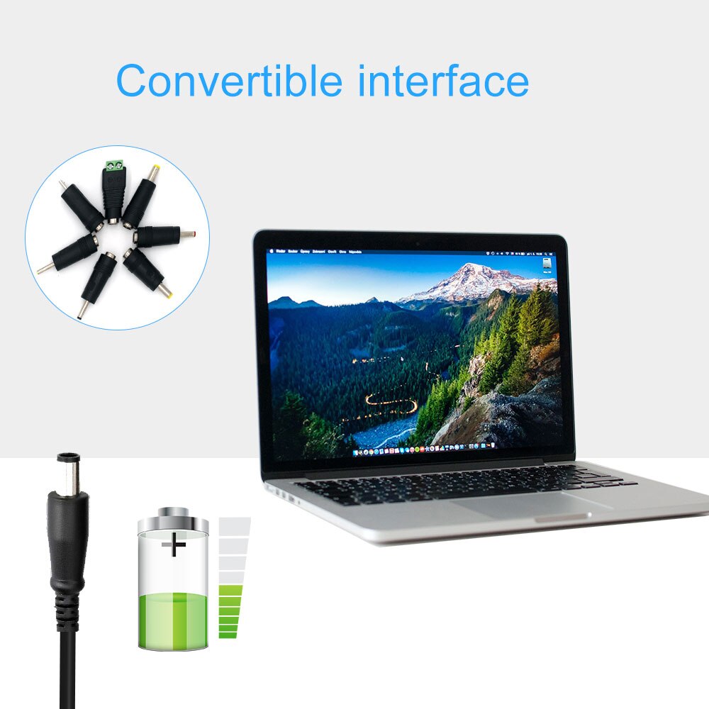 Adjustable power adapter AC to DC 3V-12V 3V-24V 9V-24V Universal display screen voltage Regulated adatpor 24v plug power supply